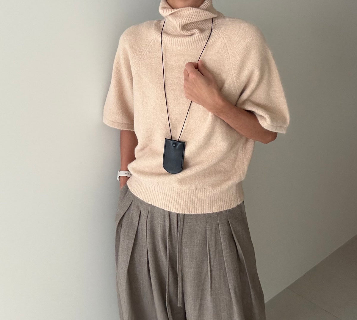 MOMS WEAR Rabbit Polar Knit