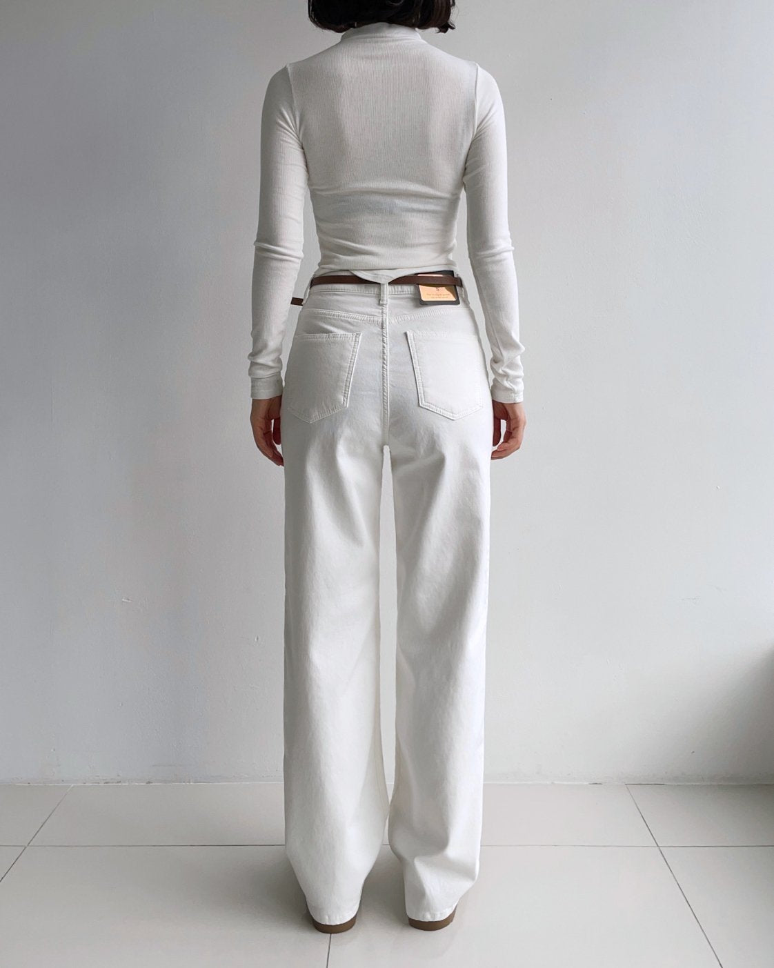 MOMS WEAR HOWLUK Rayon straight fit pants (Fleece inside)