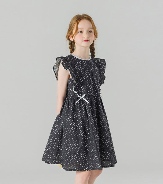 I LOVE J mude heart sleeveless dress