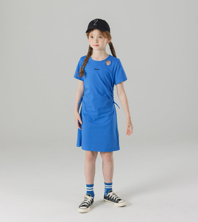 I LOVE J kiil shirred dress
