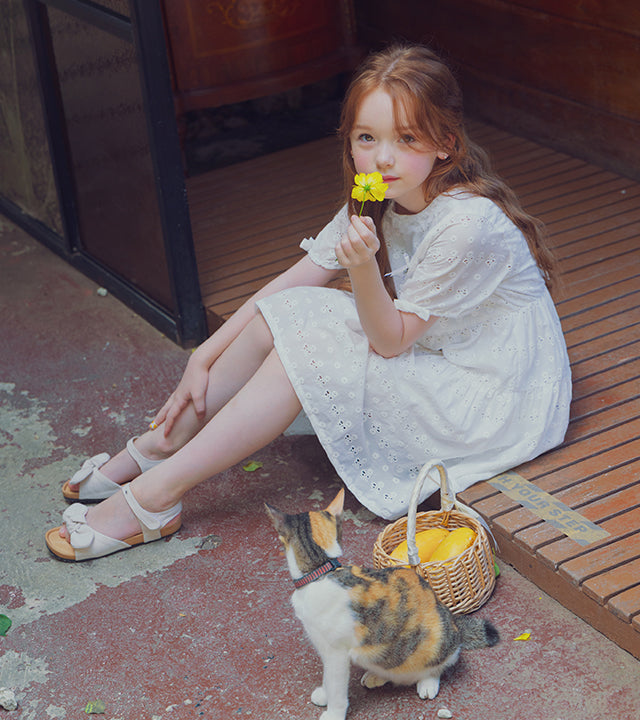 I LOVE J ecorri short sleeve dress
