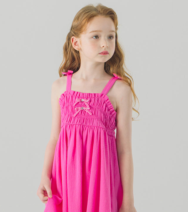 I LOVE J double ribbon strap dress