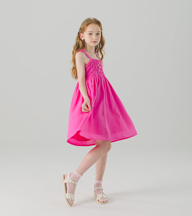 I LOVE J double ribbon strap dress