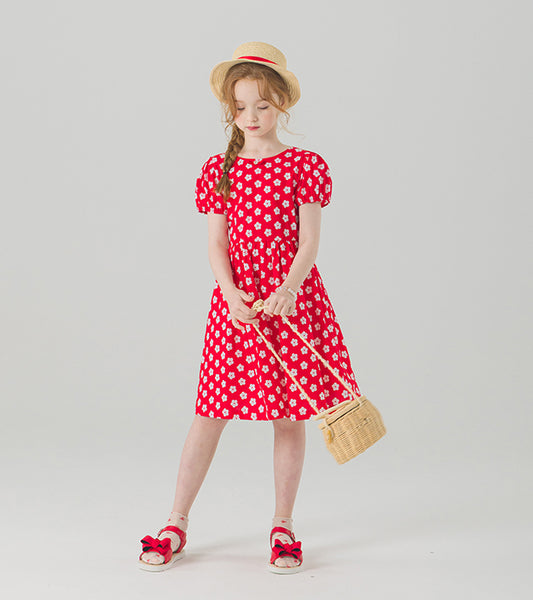 I LOVE J heartple shirred dress
