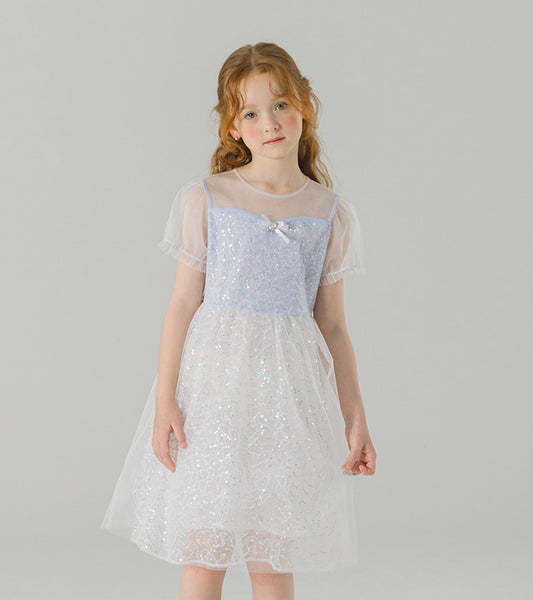 I LOVE J puring sequin dress