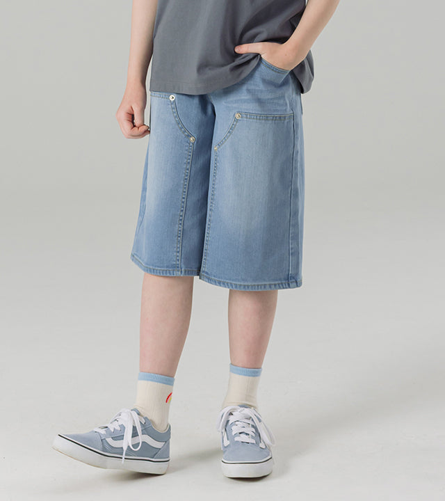 I LOVE J lance bermuda denim shorts