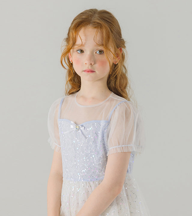 I LOVE J puring sequin dress