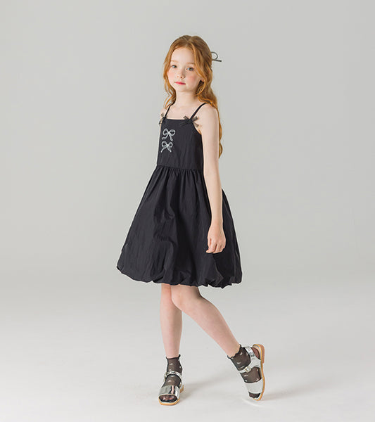I LOVE J sarait ribbon balloon dress