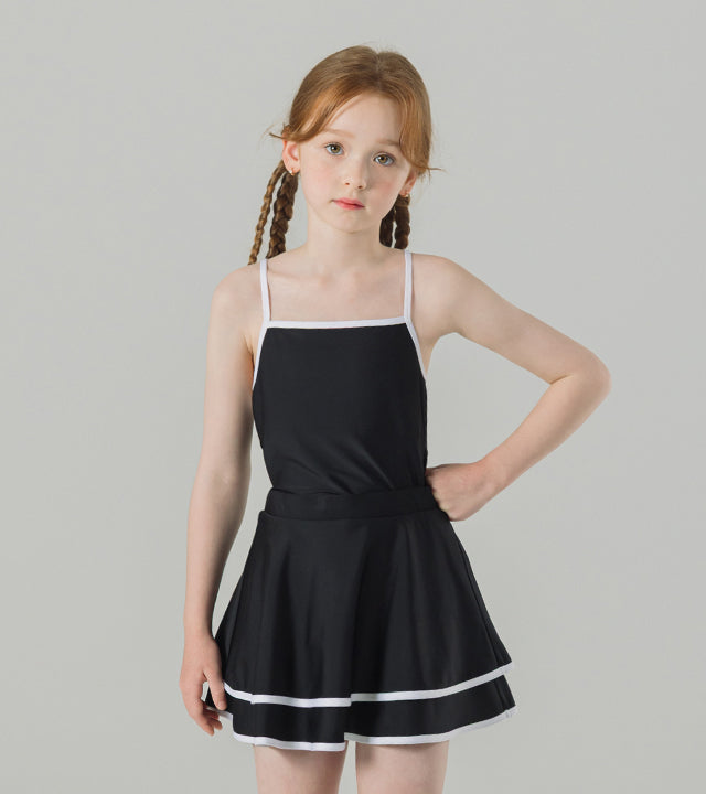 I LOVE J lote ribbon rashguard set