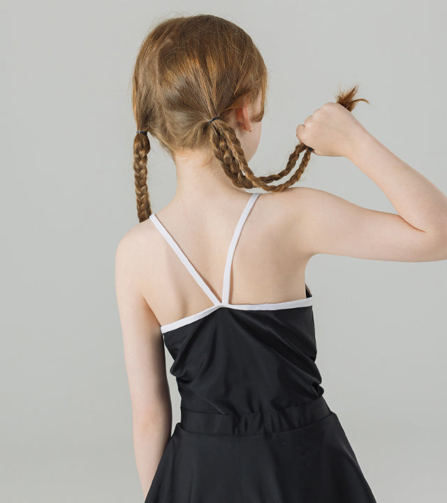 I LOVE J lote ribbon rashguard set