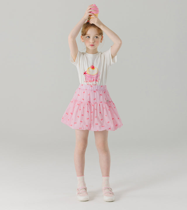 I LOVE J learly balloon skirt