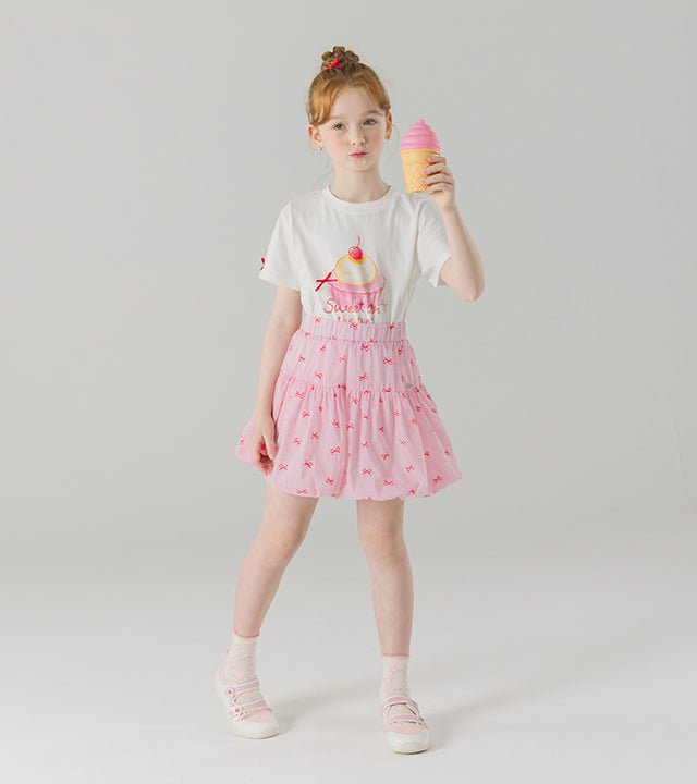 I LOVE J learly balloon skirt