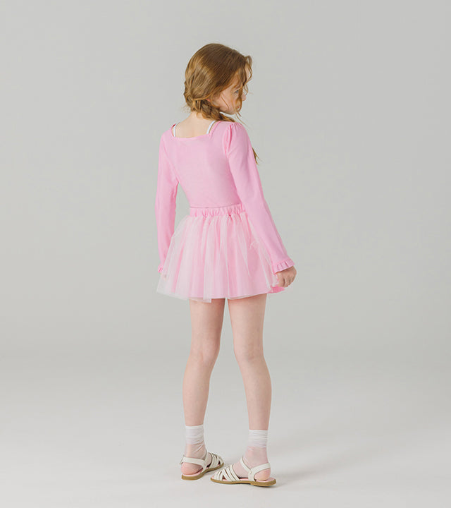 I LOVE J tiri ballet rashguard set