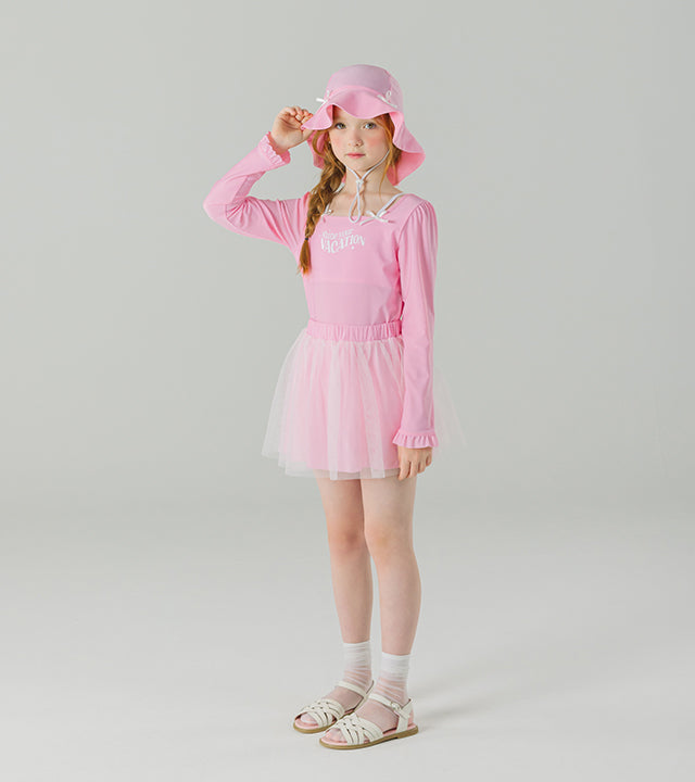 I LOVE J tiri ballet rashguard set