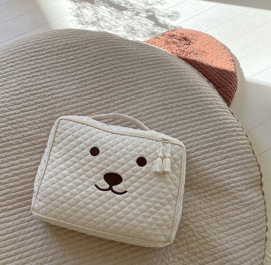 Bear Face 100% Quilted Mellow Mini Bag