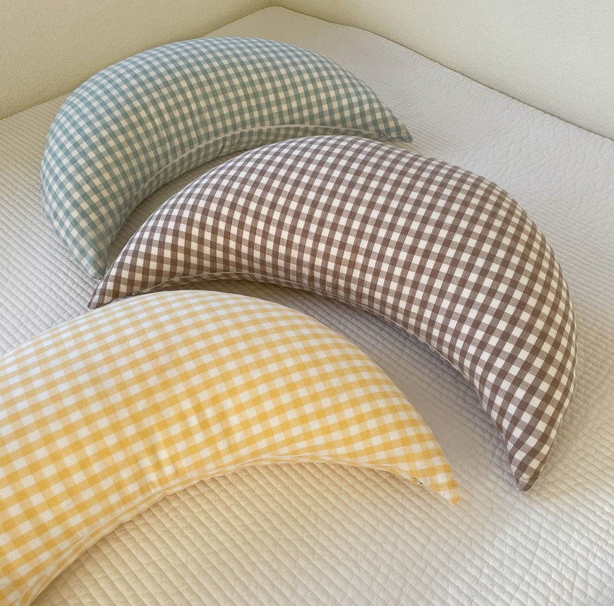 Checkered Bebe Moon Cushion