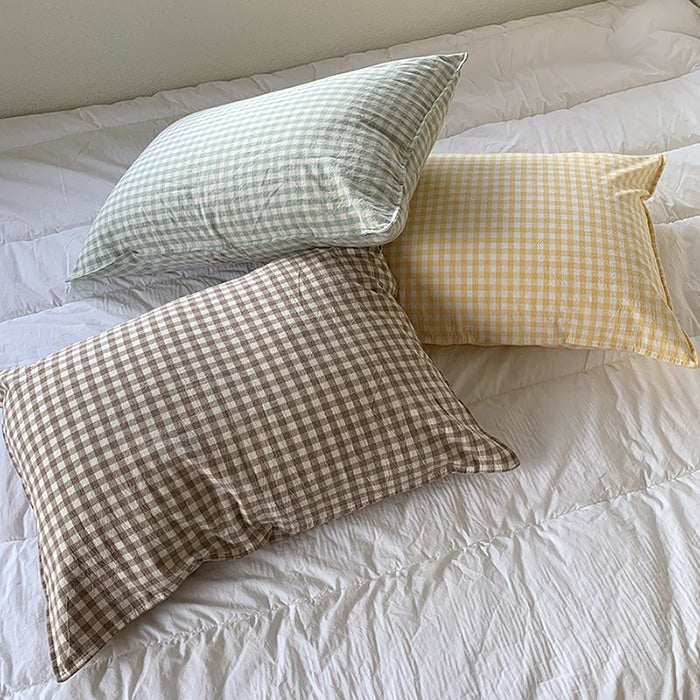 ALL4HOME Adult Checkered Pillow