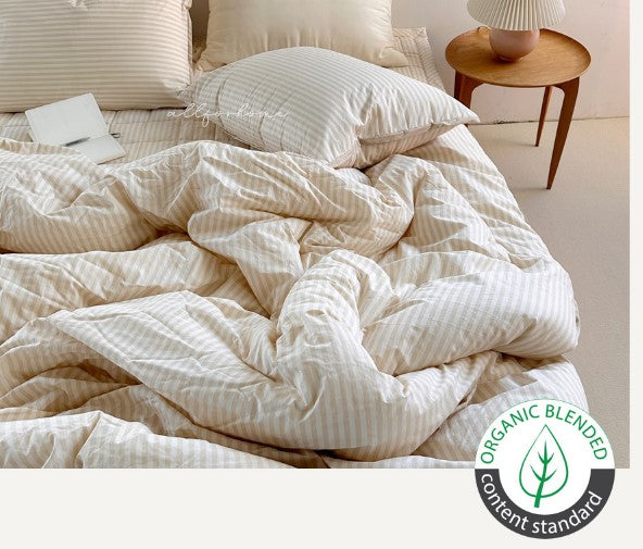 All4home Organic Stripe Comforter