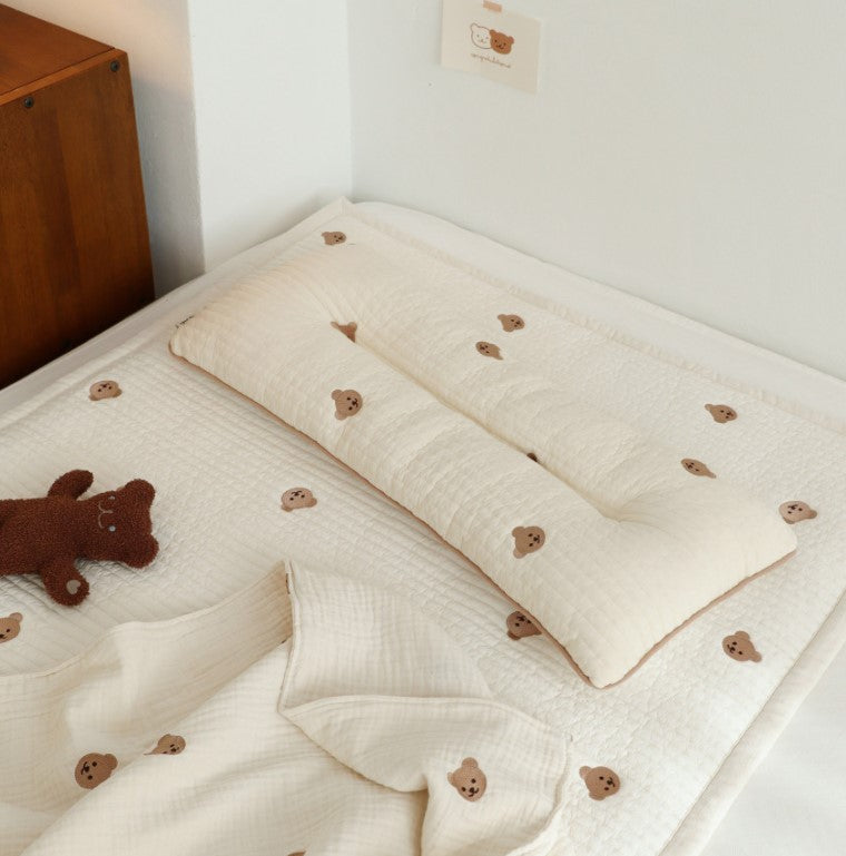 Chezgomi(Bear) Reversible Junior Wide Pillow