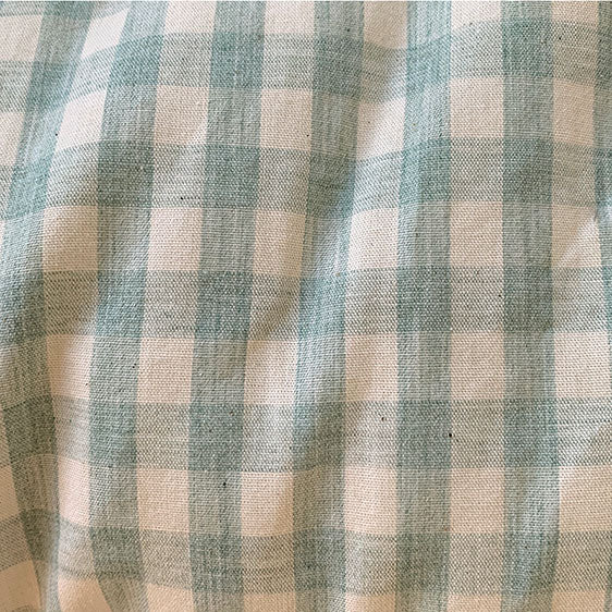 Gingham Checkered Comforter - Mint