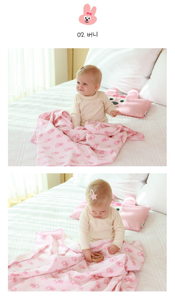 MOUMOUCHOU Bamboo Cotton Blanket