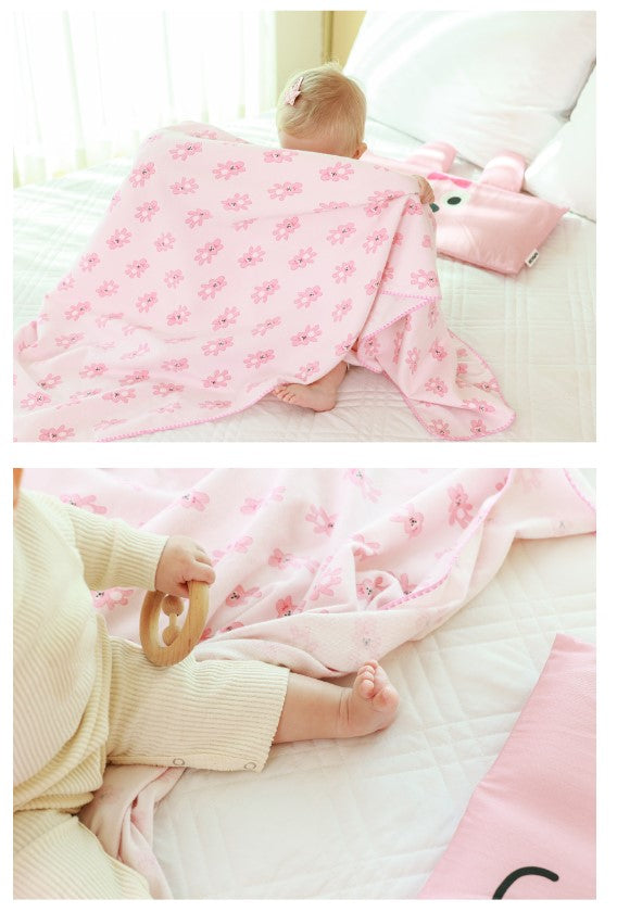 MOUMOUCHOU Bamboo Cotton Blanket