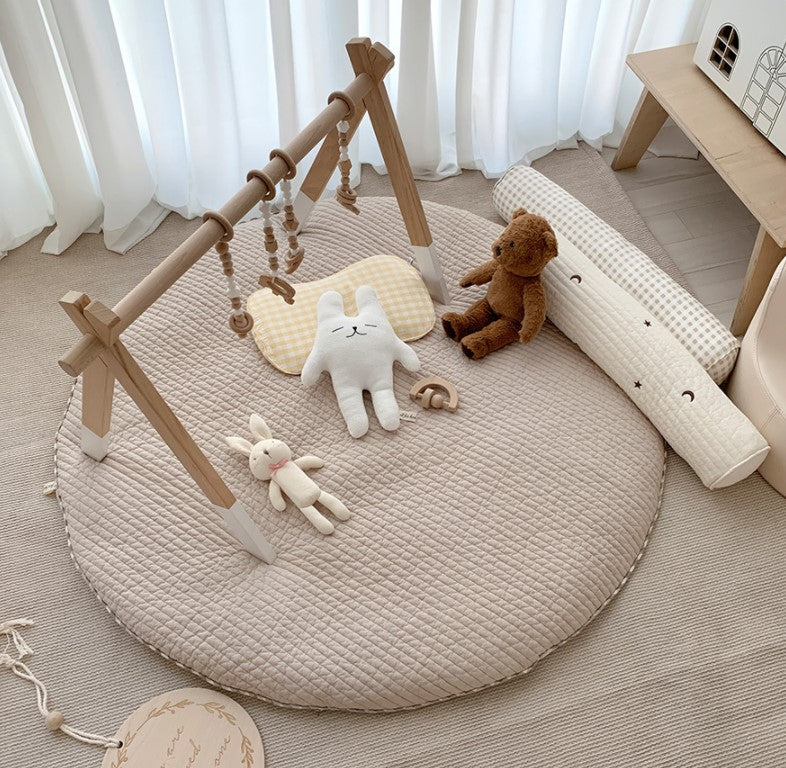 Simple Beige Play Mat